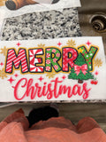 Merry Christmas DTF Print